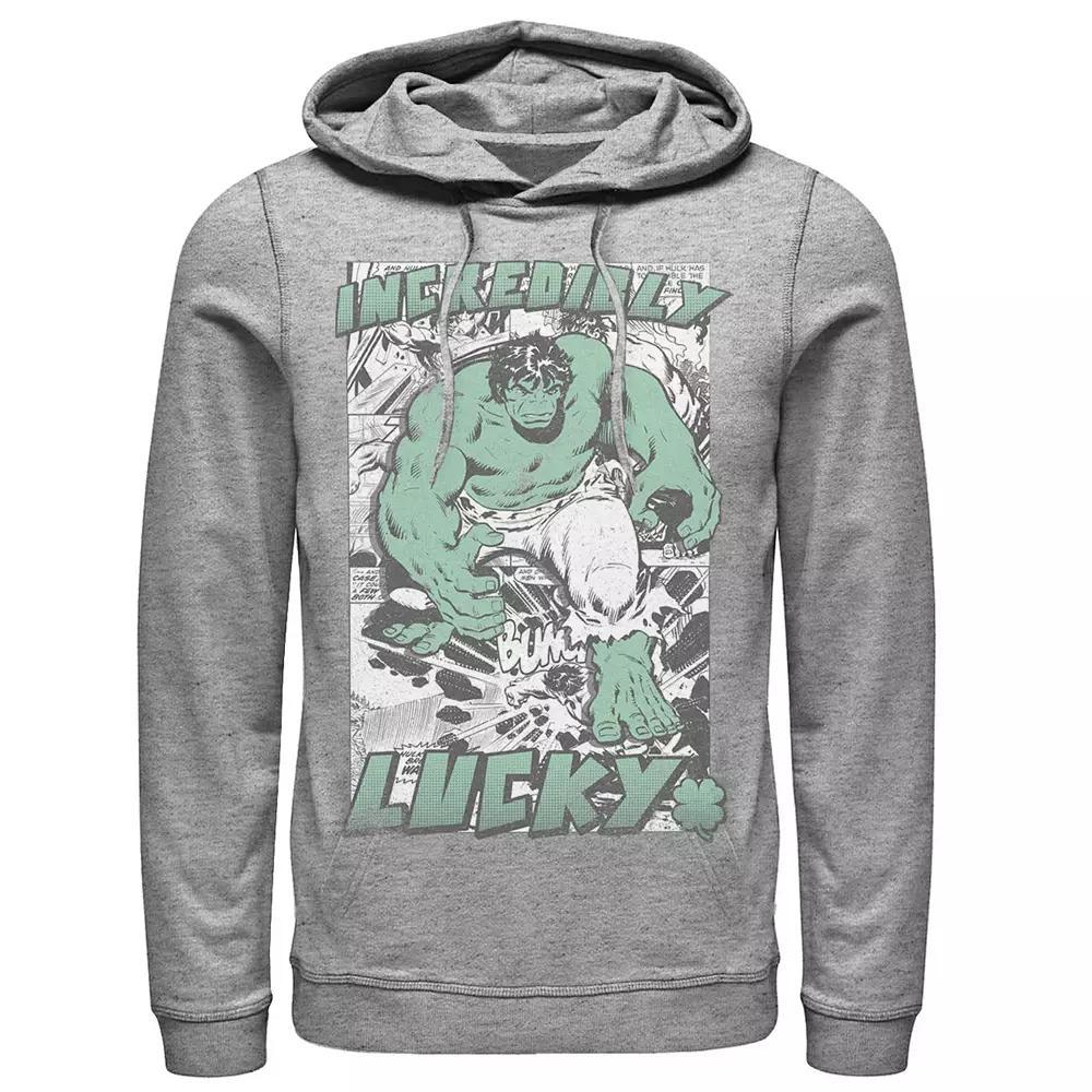 Men's Marvel Hulk Incredibly Lucky St. Patrick's Hoodie,  Product Image