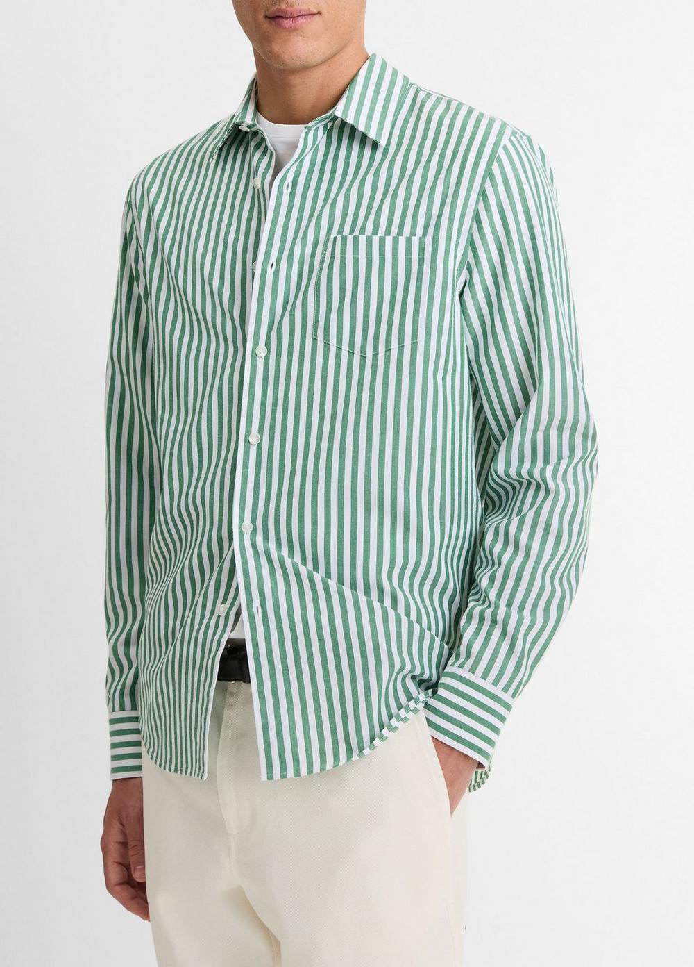 Hermosa Stripe Button-Front Shirt Product Image