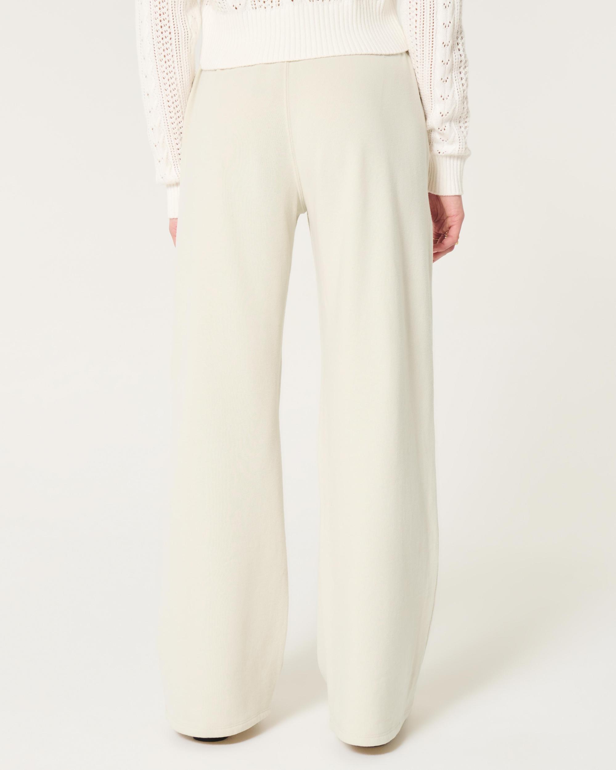 Hollister Feel Good Fleece Wide-Leg Pants Product Image