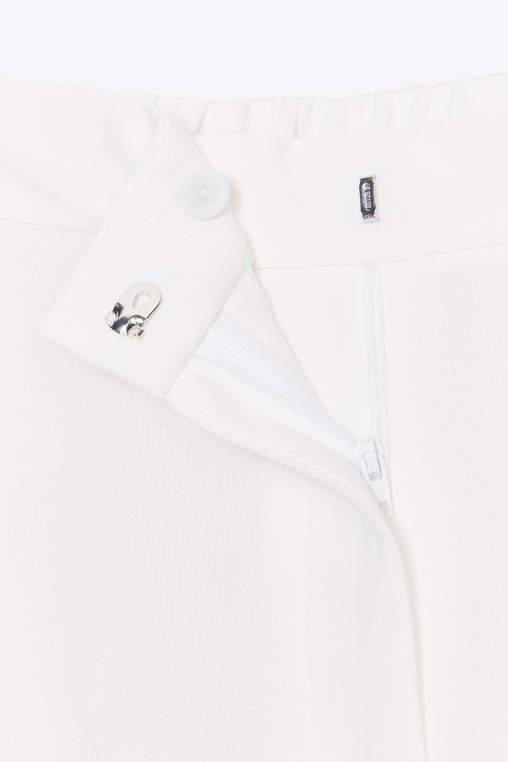 WIDE LEG ELASTIC WAIST PANTS Product Image