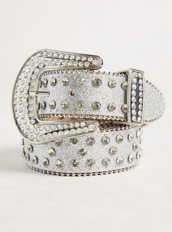 Studded Glitter Belt Product Image