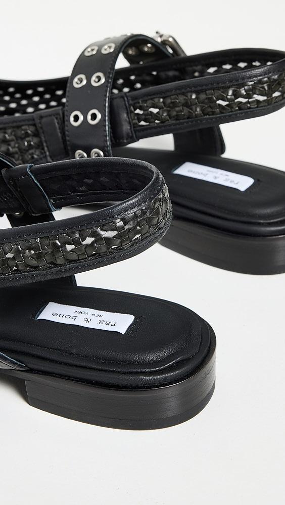 rag & bone Astra Slingback Flats | Shopbop Product Image