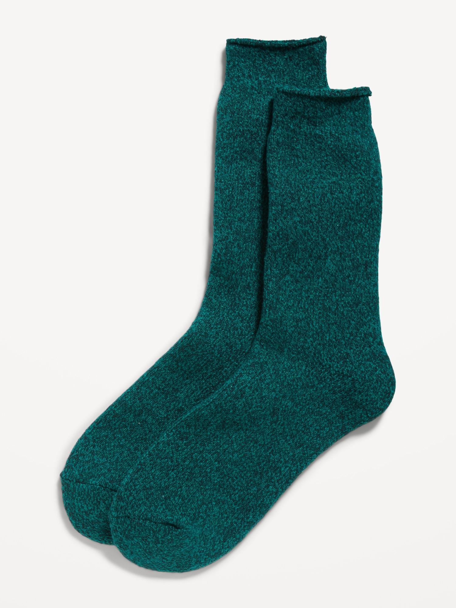 Cozy-Lined Crew Socks Product Image