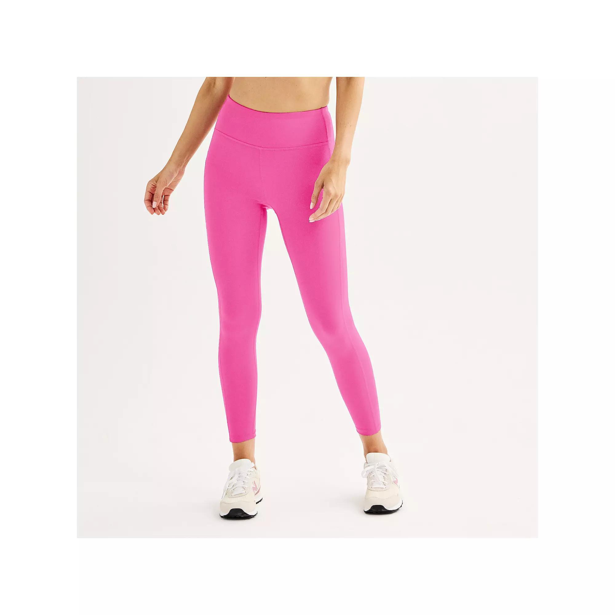 Women's Tek Gear® Ultrastretch High-Waisted Side Pocket 7/8 Leggings,  Product Image