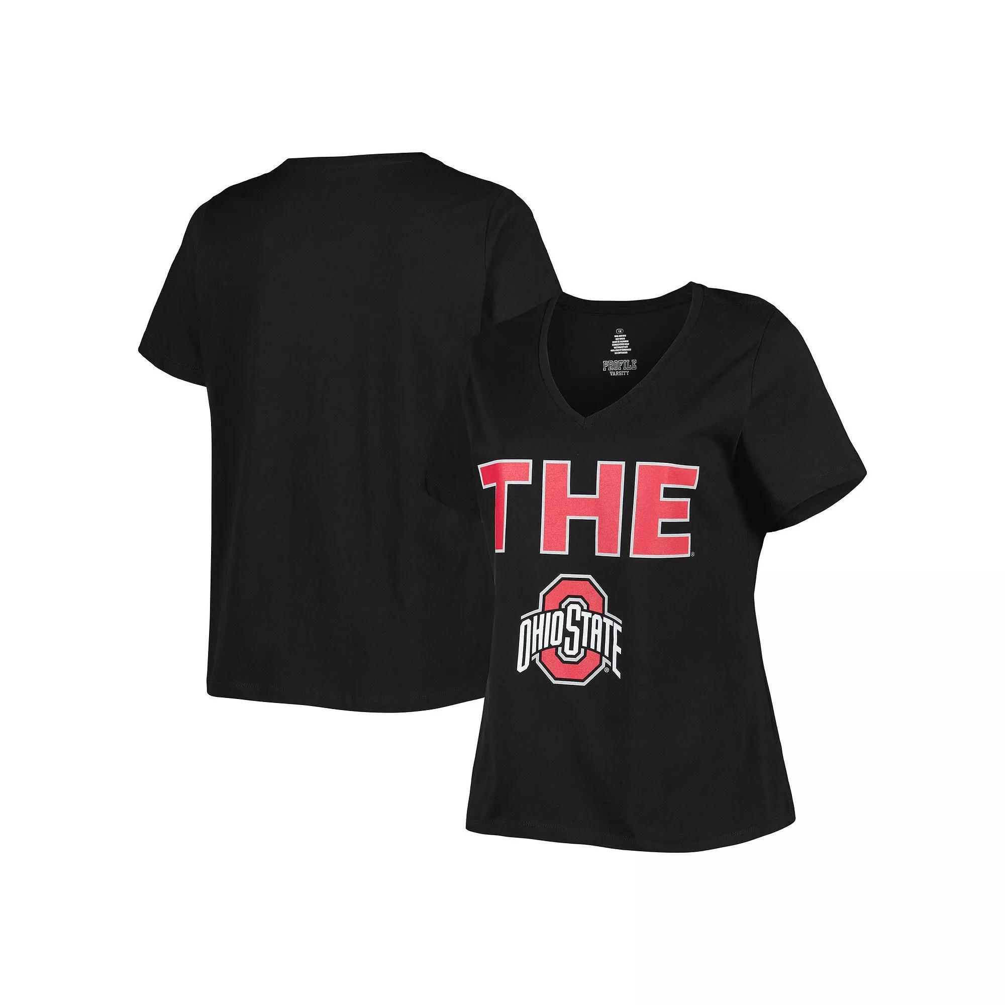 Womens Ohio State Buckeyes Plus Size T-Shirt Product Image