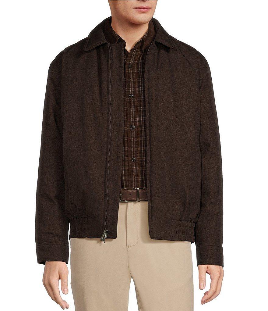 Roundtree & Yorke Gentlemen Bomber Tweed Look Jacket Product Image