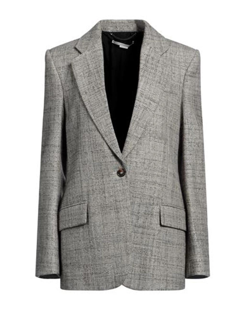 STELLA MCCARTNEY Woman Blazer Beige Size 2-4 Wool Product Image