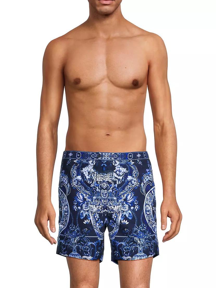 Delft Dynasty Abstract Swim Shorts Product Image