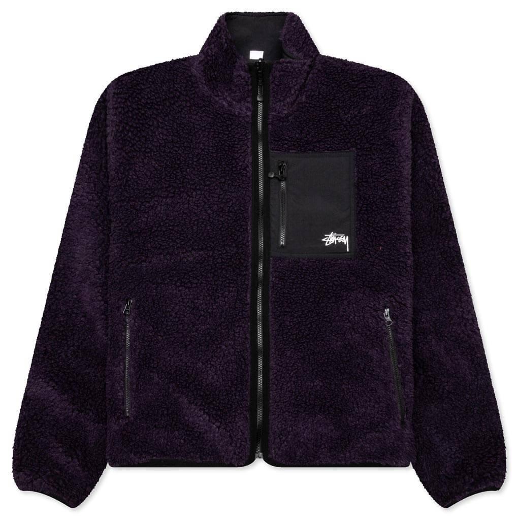 Sherpa Reversible Jacket - Purple Male Product Image