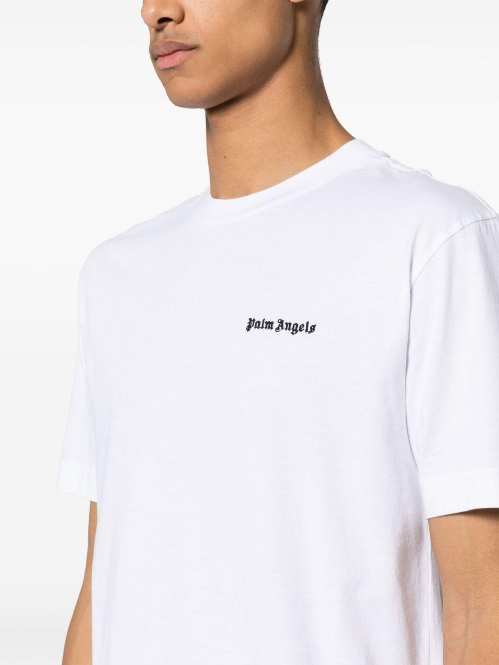 logo-embroidered cotton T-shirts (pack of three) Product Image