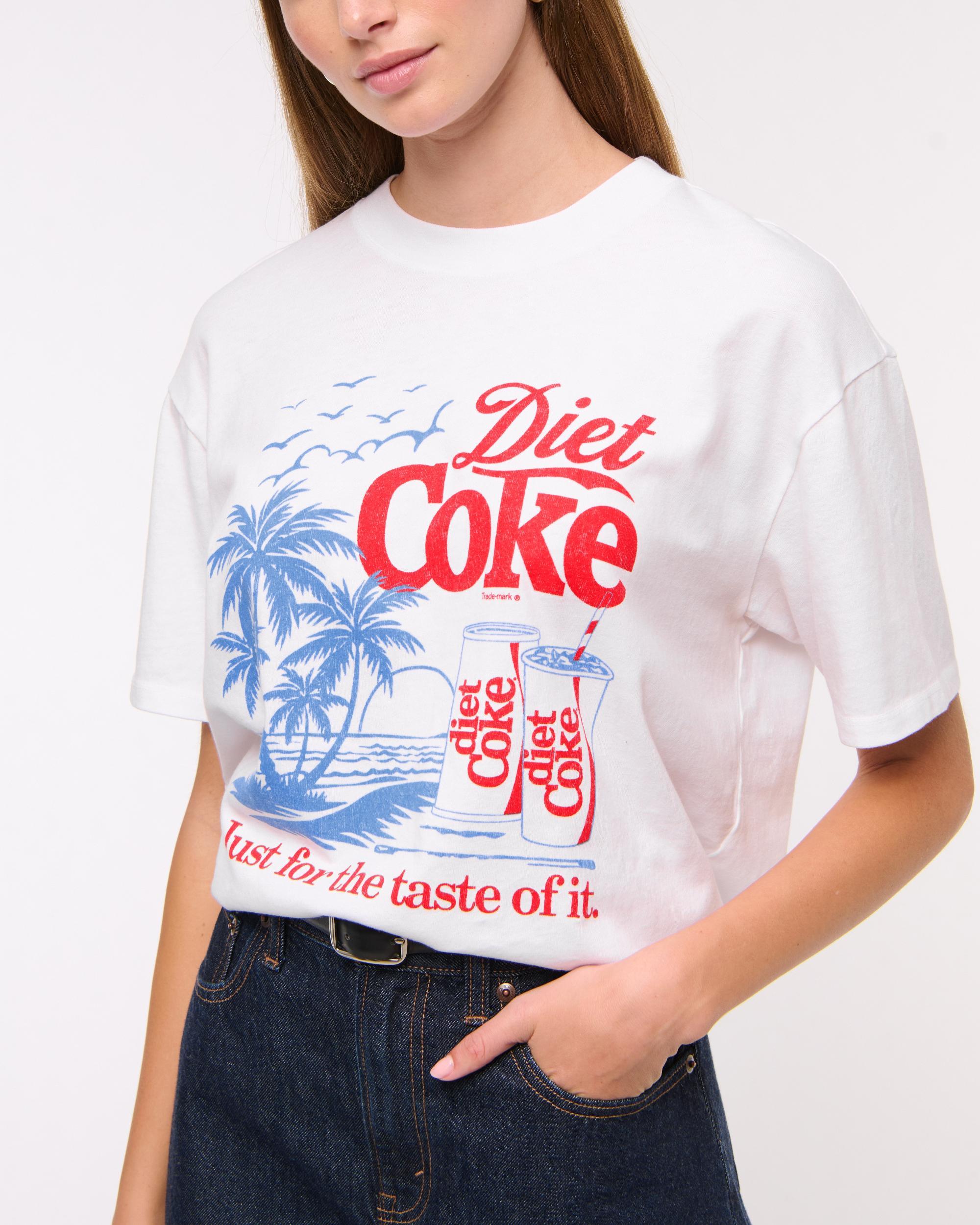Oversized Diet Coke Graphic Tee Product Image