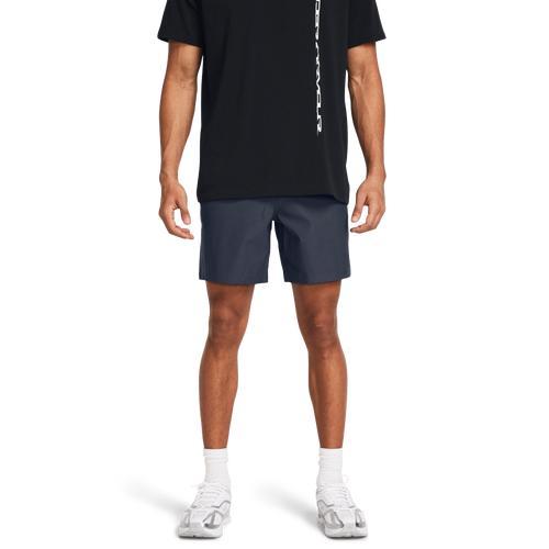 Under Armour Mens Under Armour Unstoppable 7-Pocket Shorts - Mens Black/Black Product Image