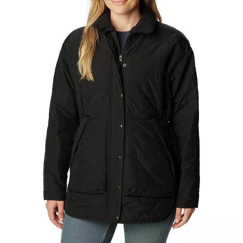 Women's Columbia Birchwood™ II Quilted Jacket, Size: Large, Stone Green Product Image