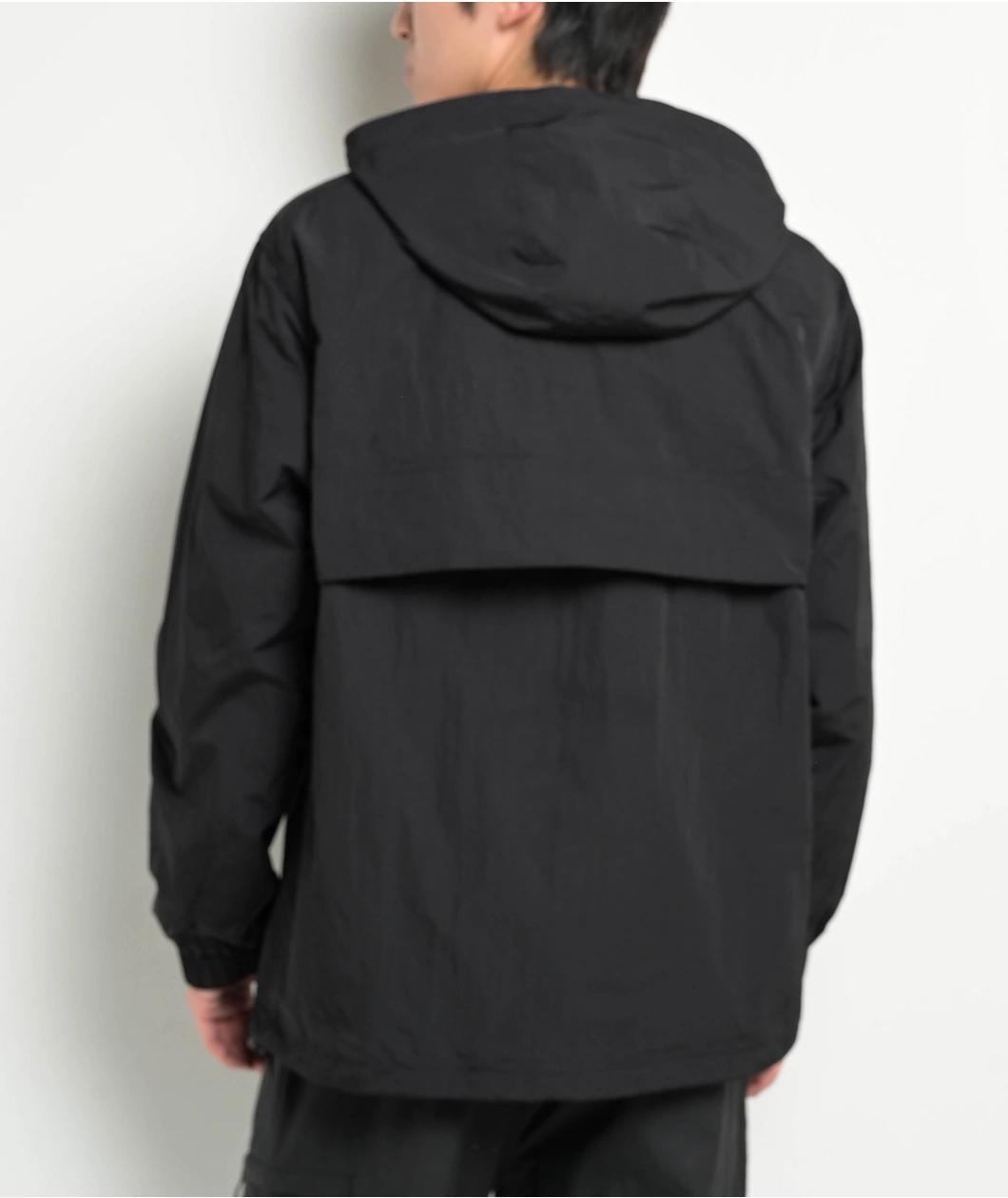 Pro Club Metallic Black Anorak Jacket Product Image