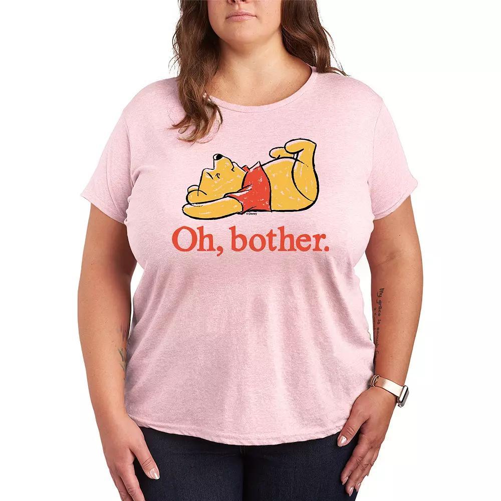 Disney's Winnie The Pooh Plus Oh Bother Graphic Tee, Women's,  Product Image