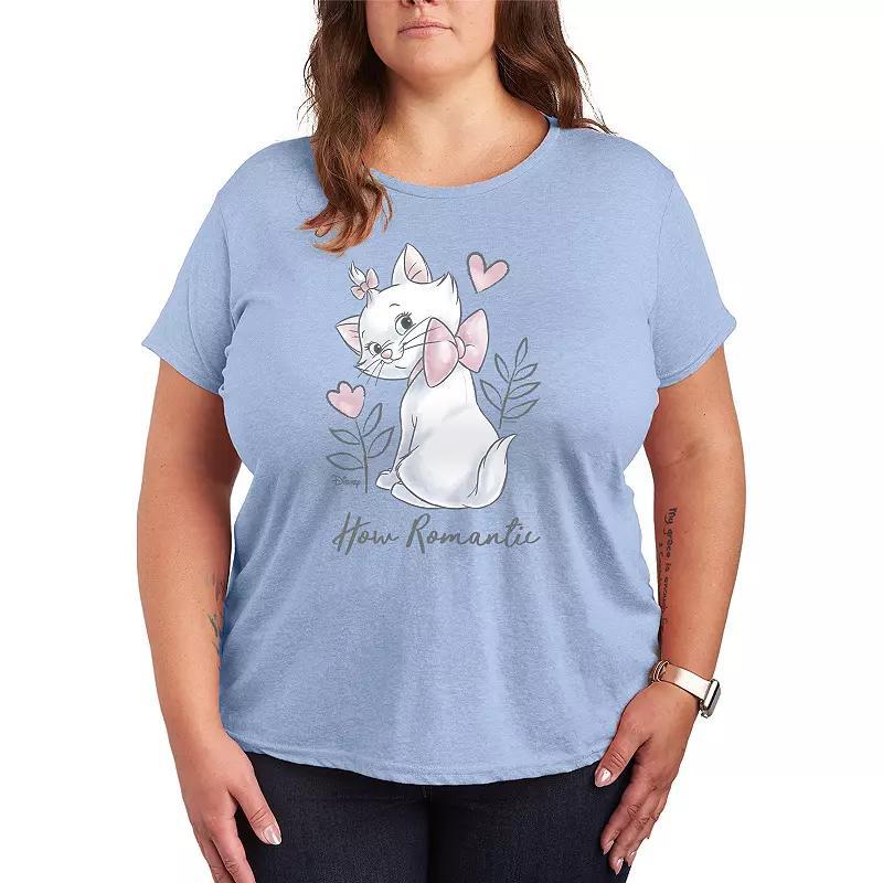 Disney's The Aristocats Marie Plus Romantic Graphic Tee, Women's,  Product Image