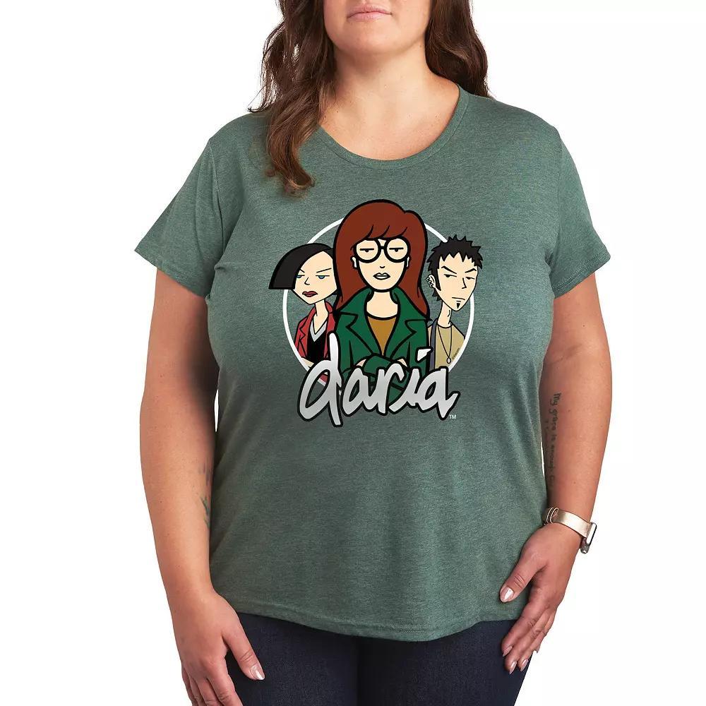 Plus Daria Daria Jane Trent Graphic Tee, Women's,  Product Image