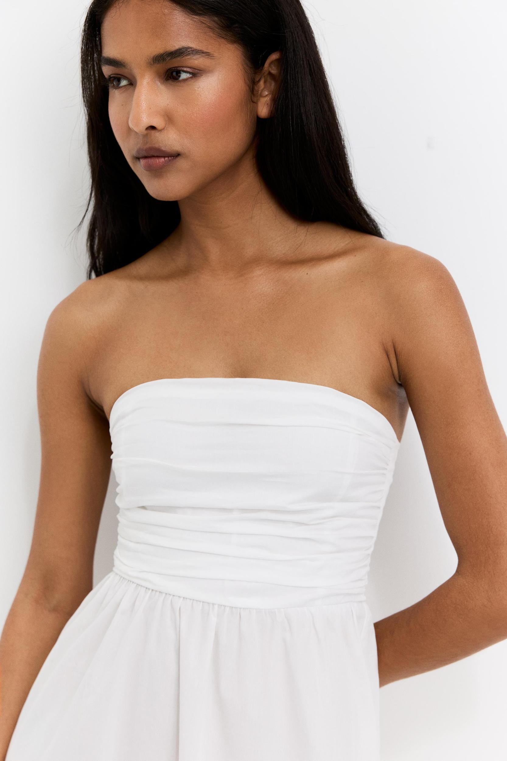 Poplin midi dress Product Image