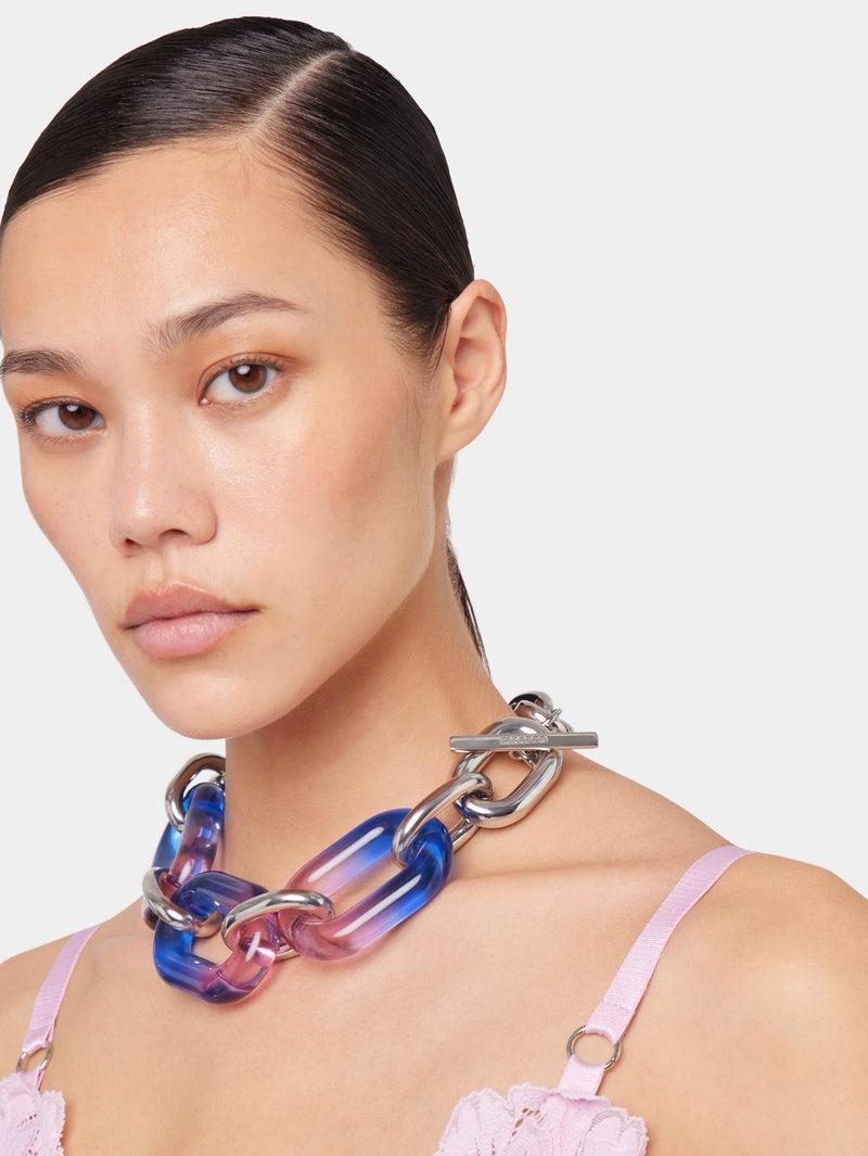 XL LINK OVERSIZED TIE-DYE NECKACE Product Image