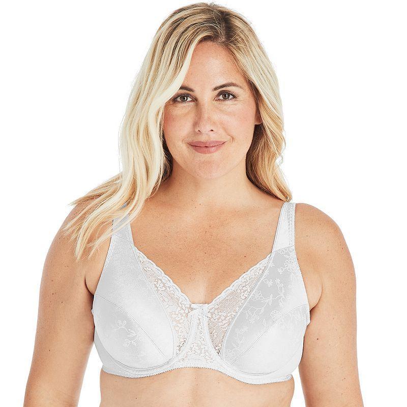 Playtex Secrets Lifts & Supports Full Figure Unlined Underwire Bra 4422, Womens Product Image