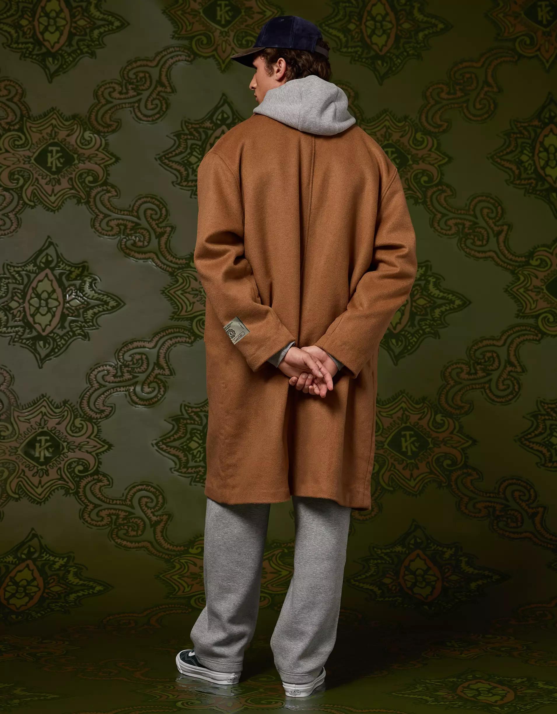 AE x Tru Kolors Wool-Blend Topcoat Product Image