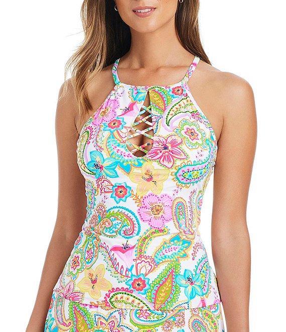 Bleu Rod Beattie All Set For Summer High Waist Skirted Swim Bottom Product Image