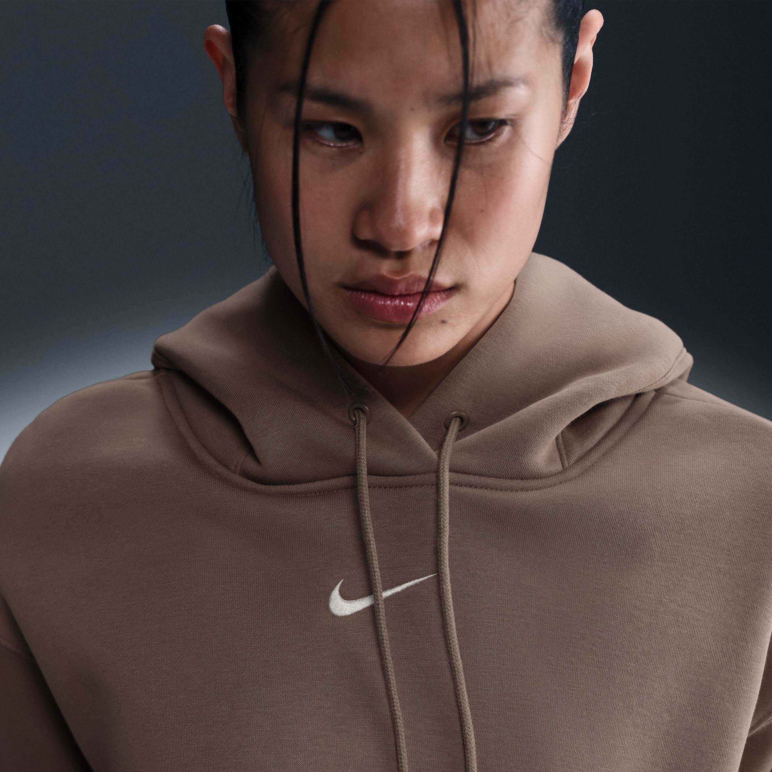 Nike Sportswear Phoenix Fleece Women's Oversized Pullover Hoodie Product Image