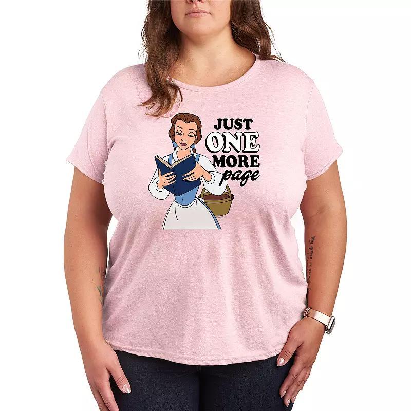 Disney Princess Belle Plus One More Page Graphic Tee, Women's,  Product Image