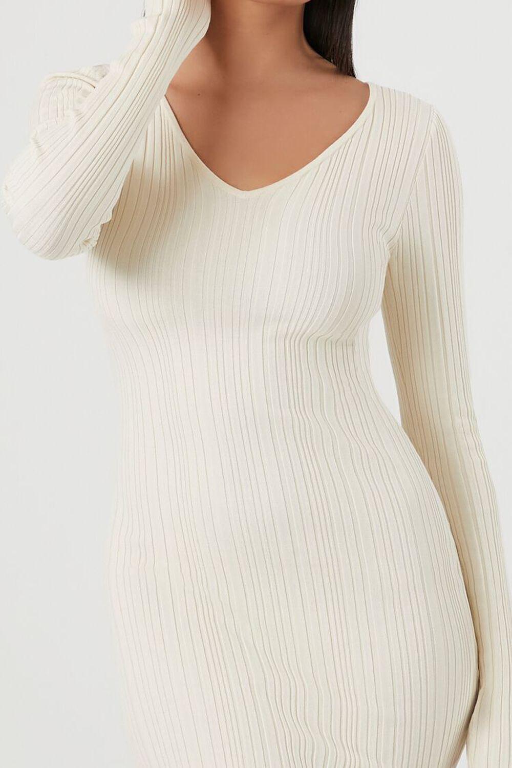 Bodycon Ribbed Sweater Dress | Forever 21 Product Image