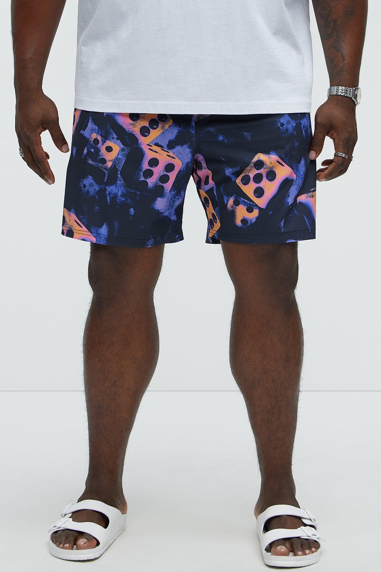 Ombre Dice Swim Classic Trunk - Multi Color Product Image
