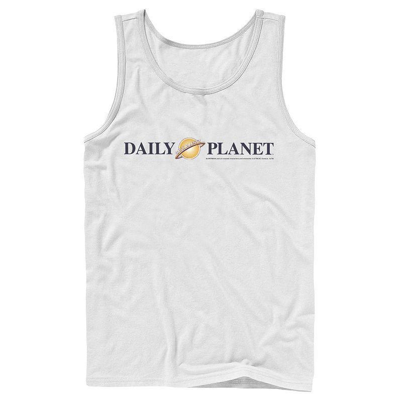 Mens DC Comics Superman Daily Planet Logo Graphic Tank Top Product Image