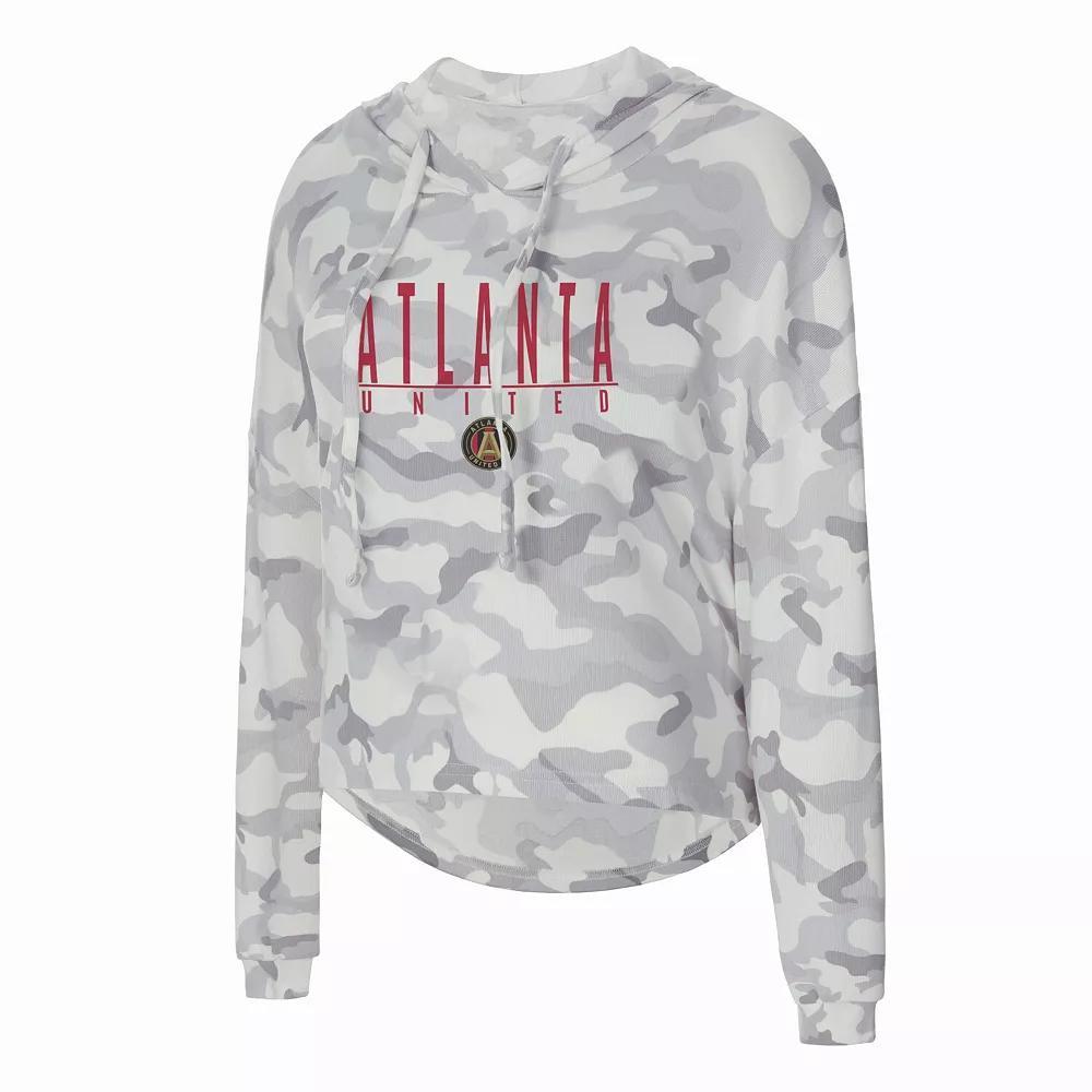 Women's Concepts Sport Gray Atlanta United FC Composite Hoodie T-Shirt, Size: Small, Atu Grey Product Image