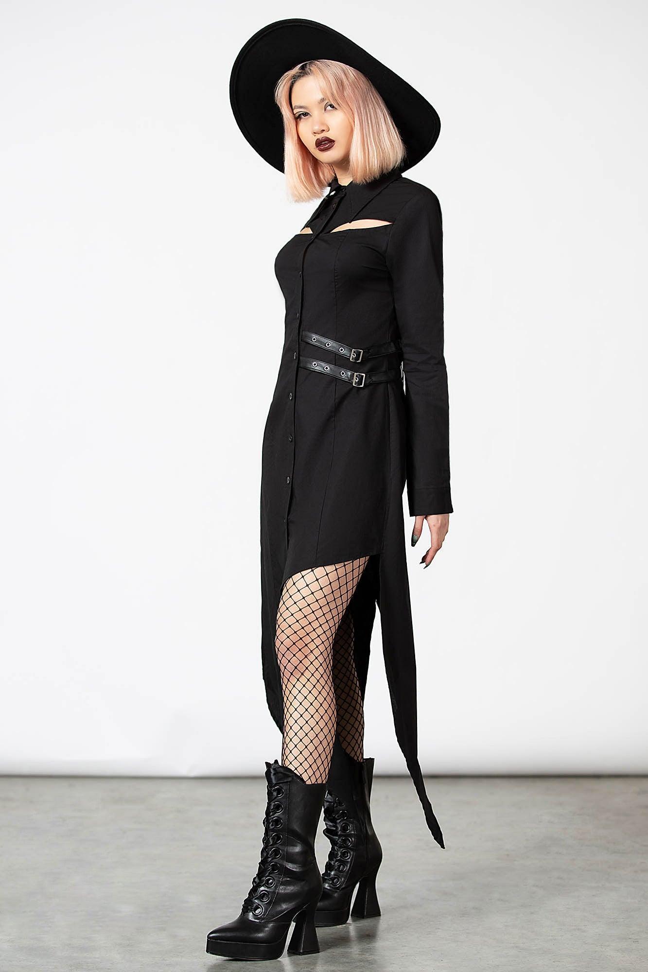 Hauntress Shirt-Dress Female Product Image