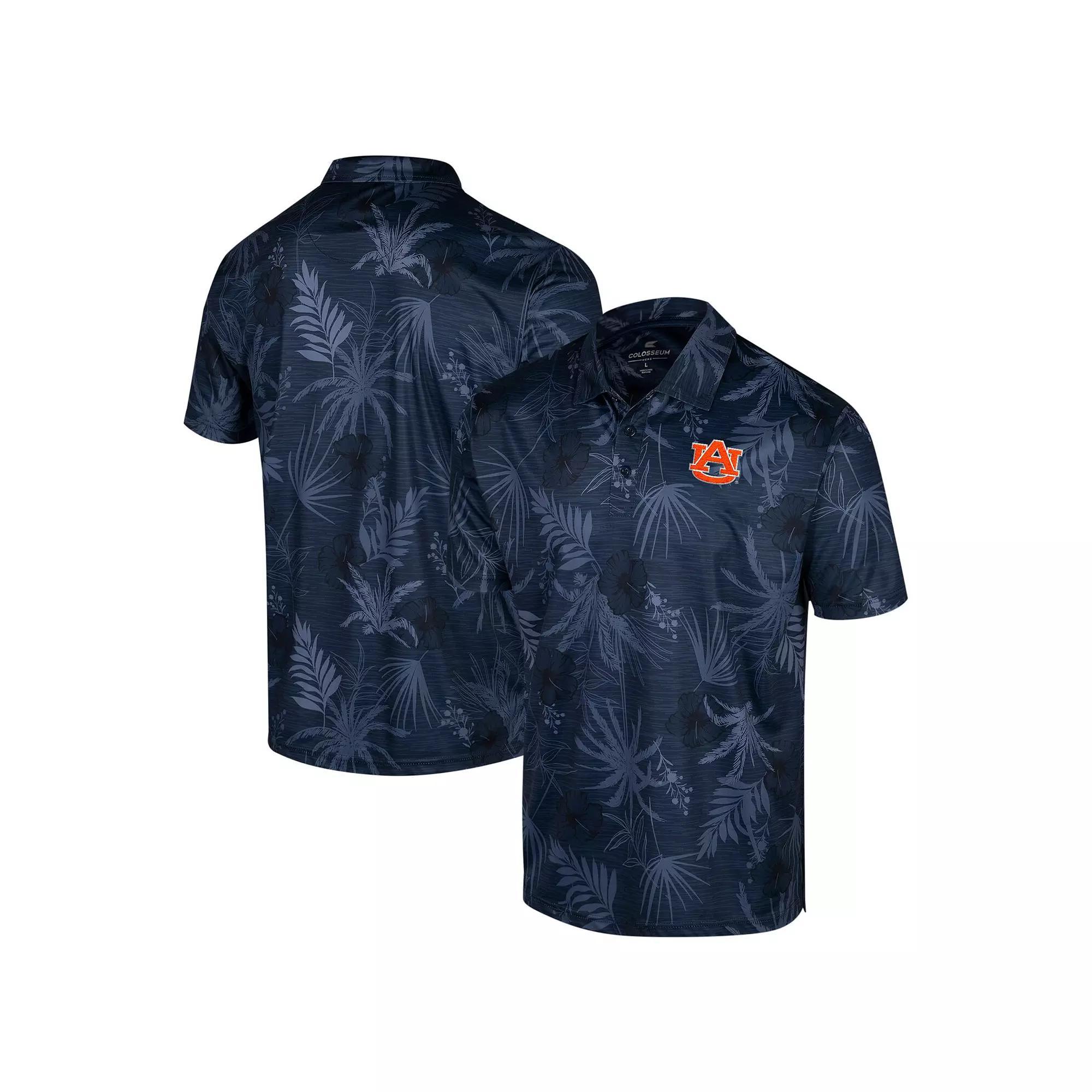 Men's Colosseum Black Florida State Seminoles Big & Tall Palms Polo,  Product Image