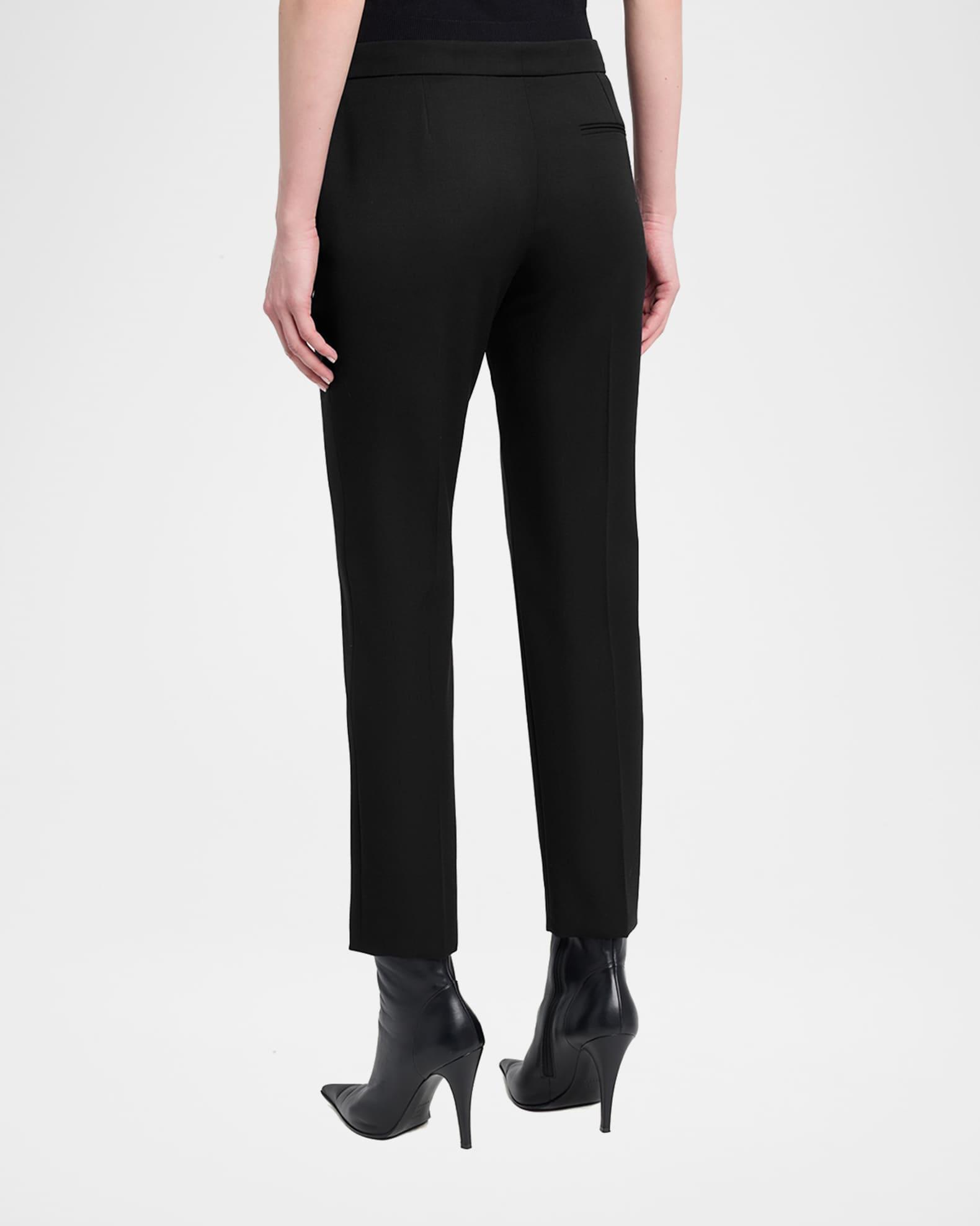 Cropped Cigarette Trousers Product Image
