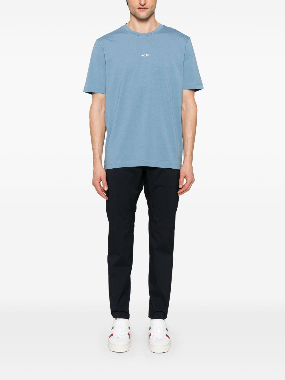 logo-print cotton T-shirt      Product Image