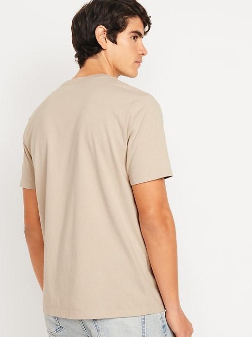 Crew-Neck Pocket T-Shirt Product Image