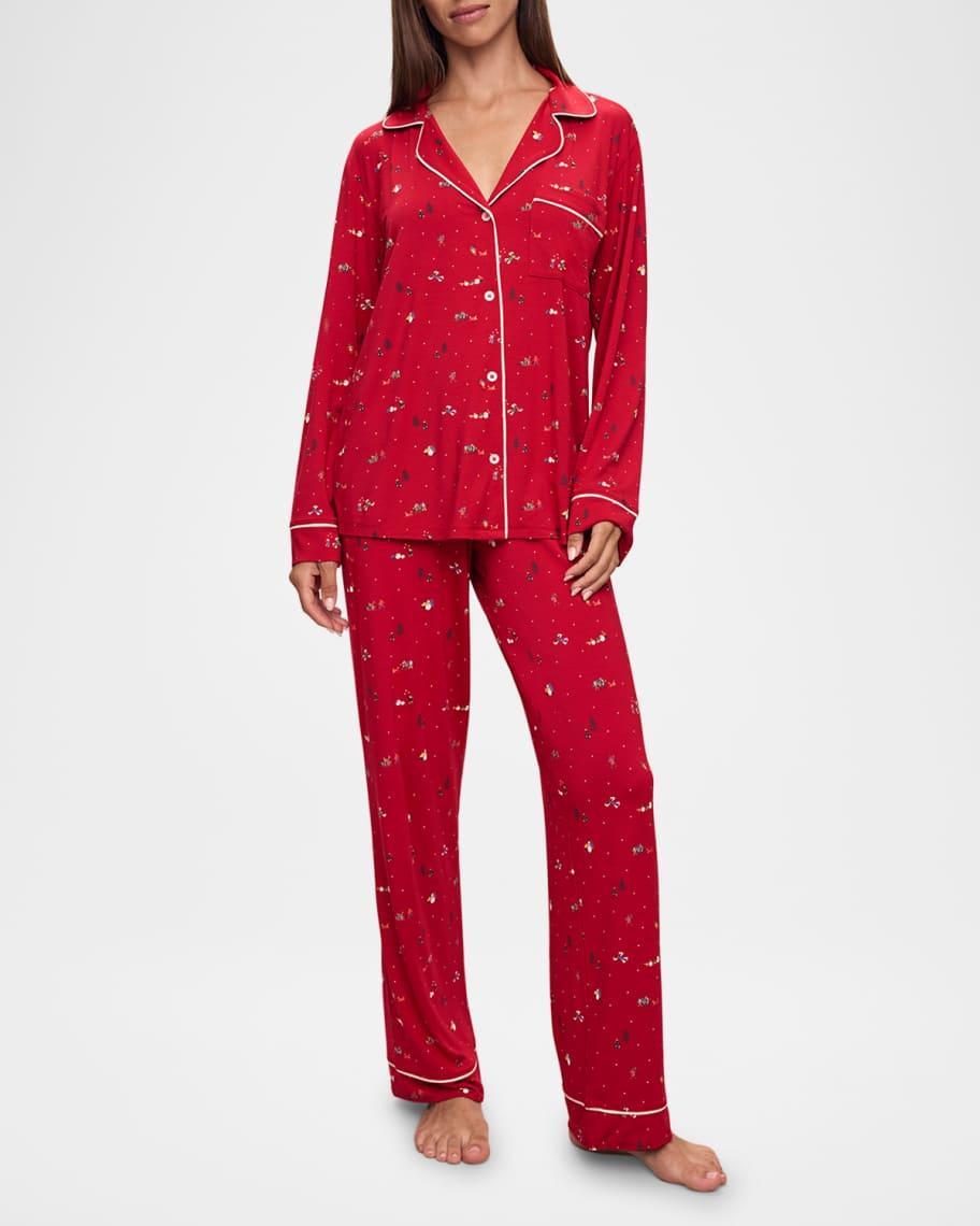 Gisele Printed Long Pajama Set Product Image