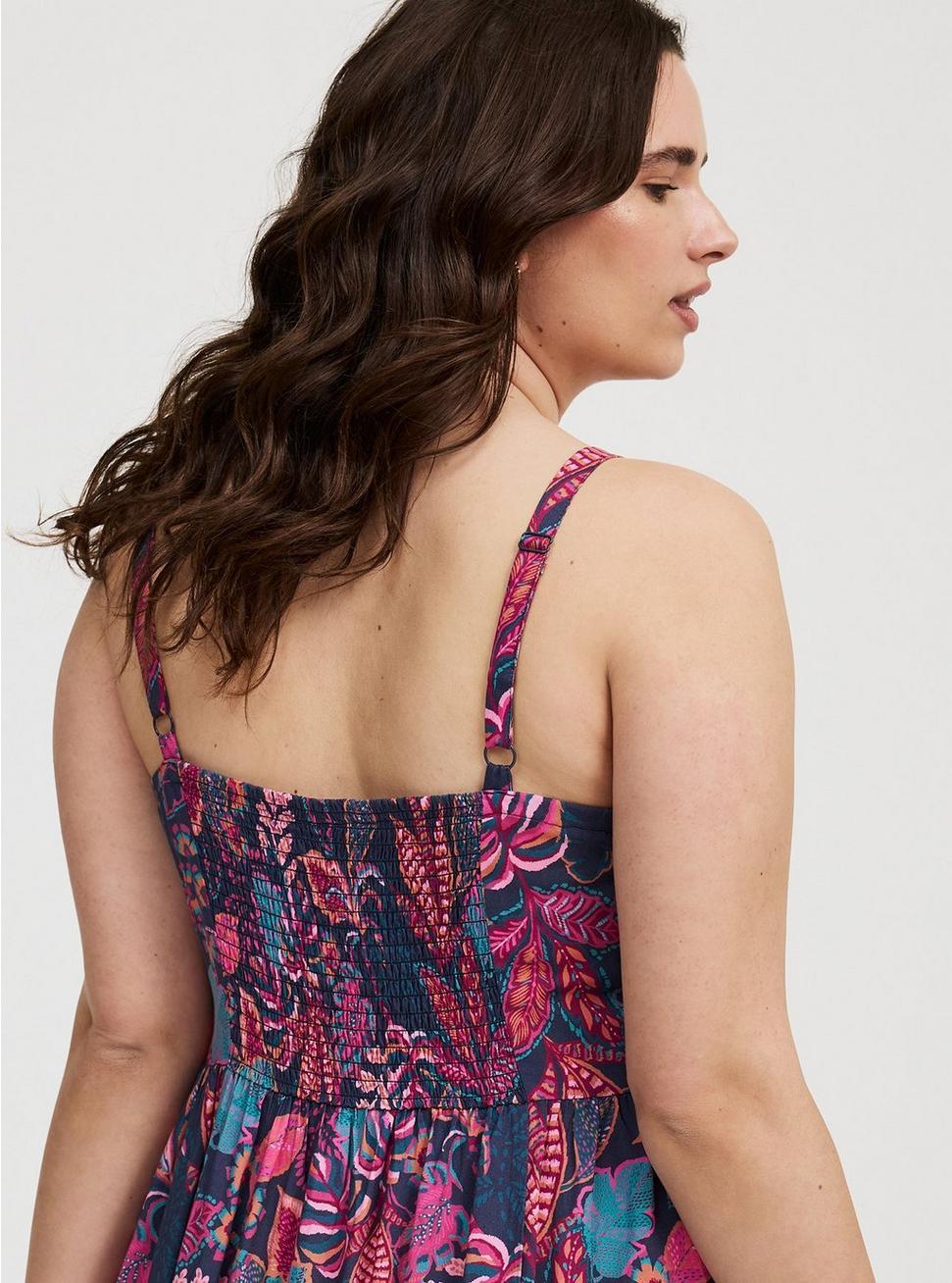 Challis Smocked Maxi Dress Product Image