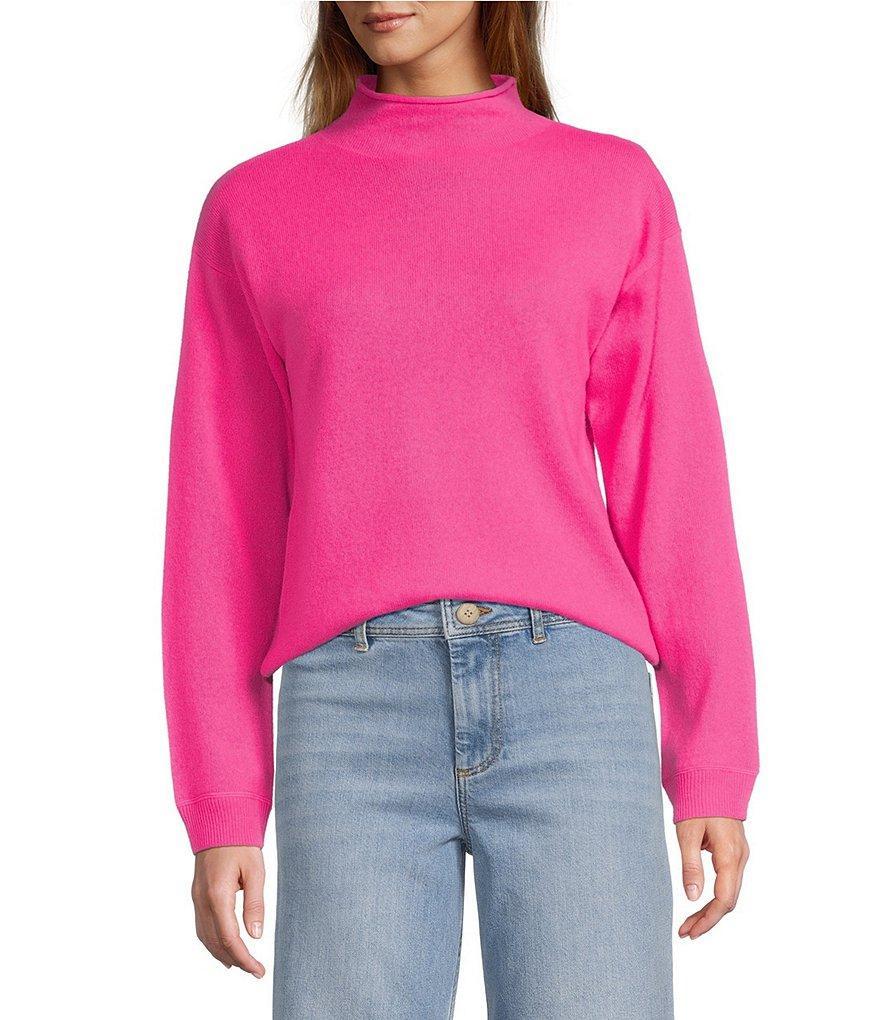 Antonio Melani Jessica Mock Neck Cashmere Sweater Product Image