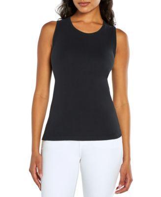 Three Dots Womens Crewneck Tank Top Product Image