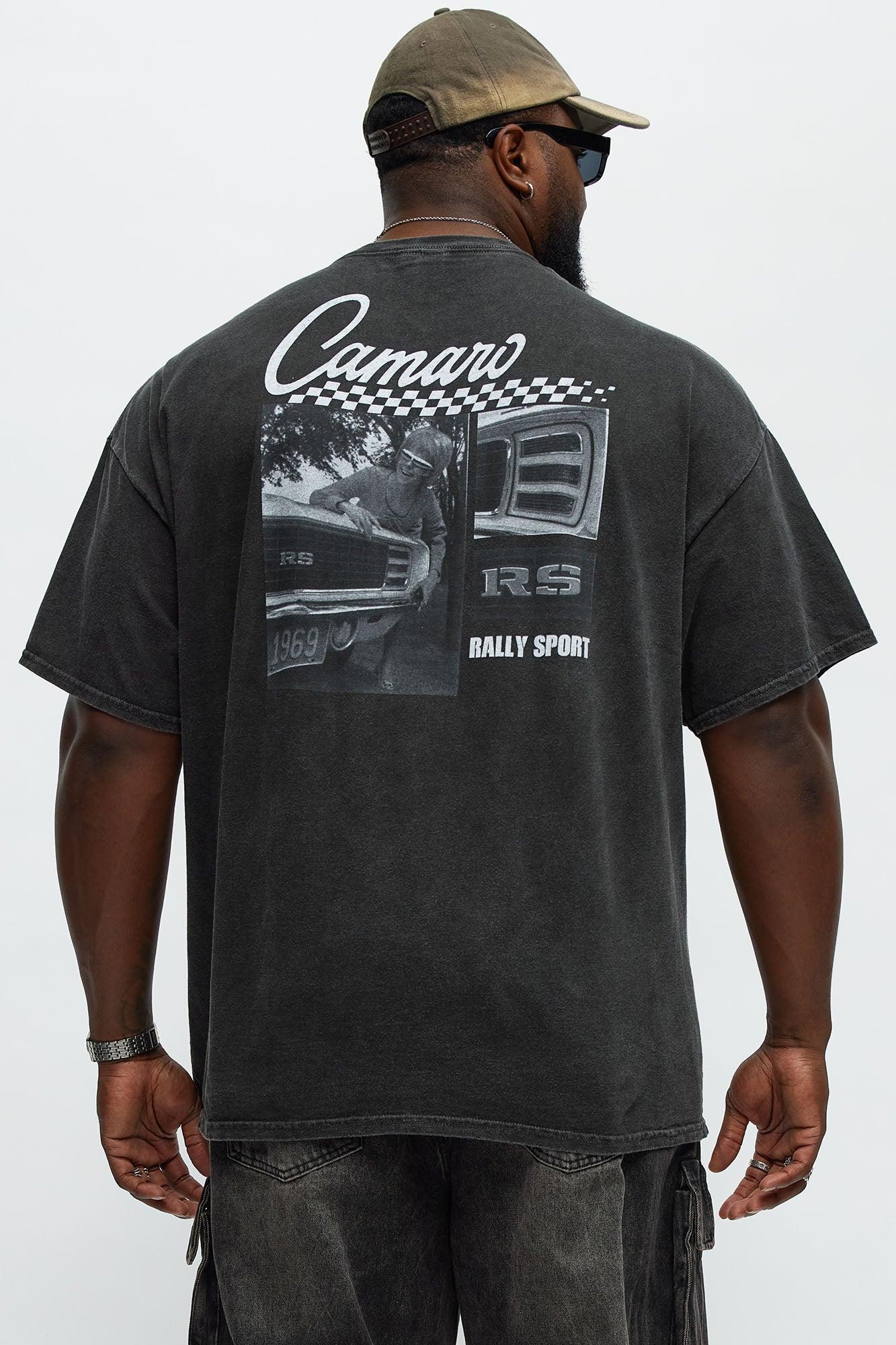 Chevy Camaro Rally Sport Short Sleeve Tee - Black Male Product Image