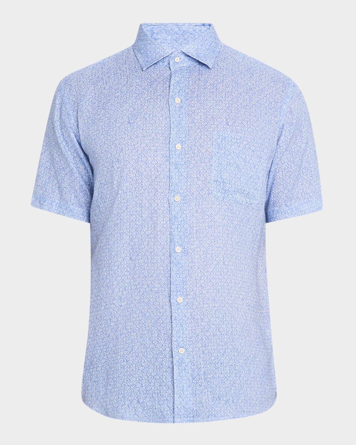 Mens Champlain Linen Short-Sleeve Shirt Product Image