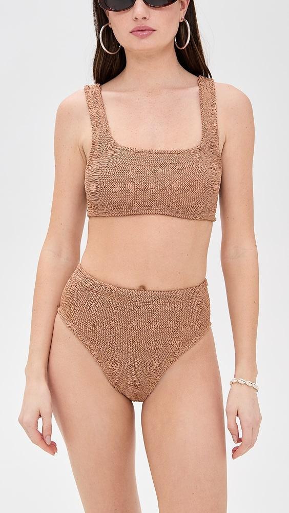 Hunza G Xandra Bikini Top | Shopbop Product Image