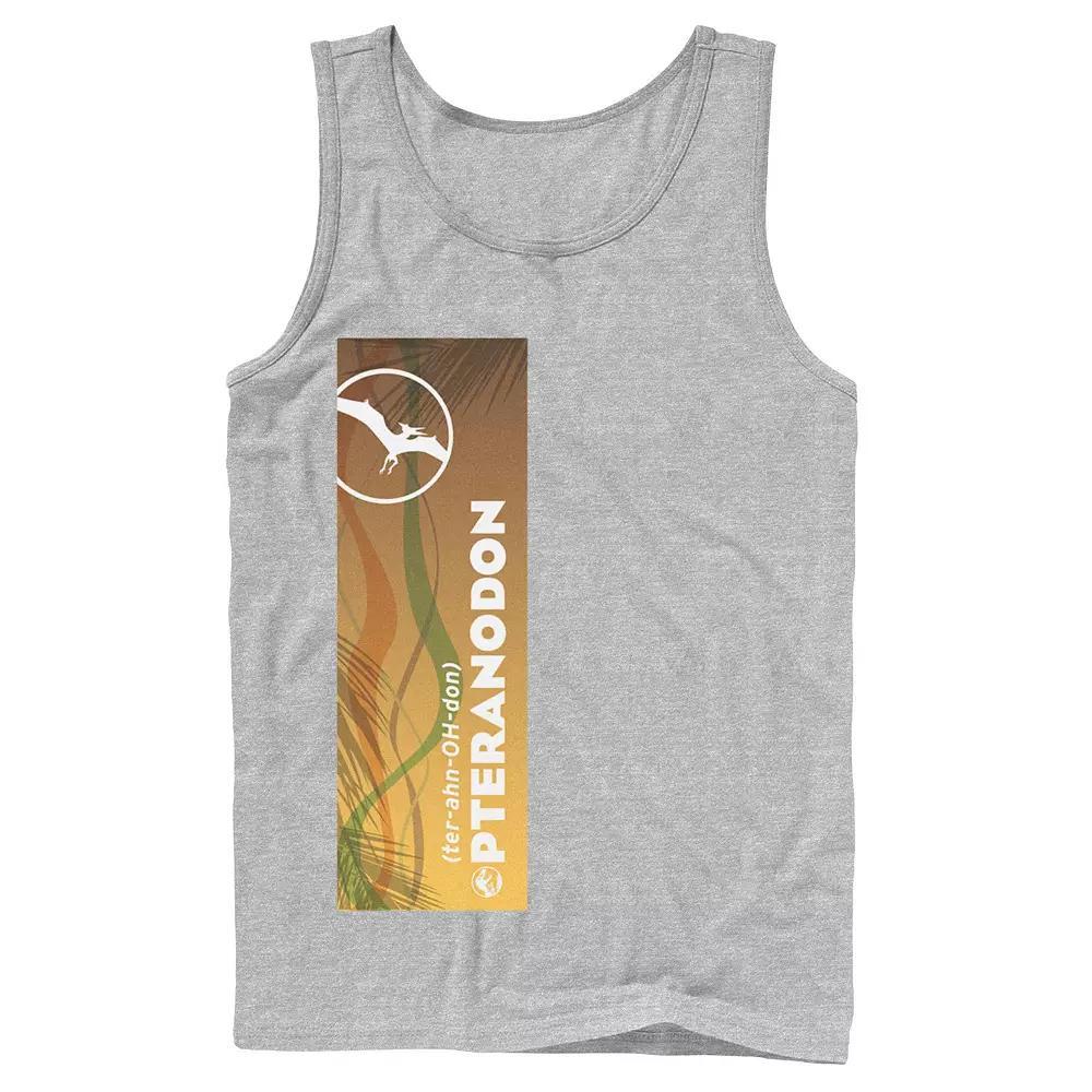 Men's Jurassic World Pteranodon Right Panel Tank Top,  Product Image