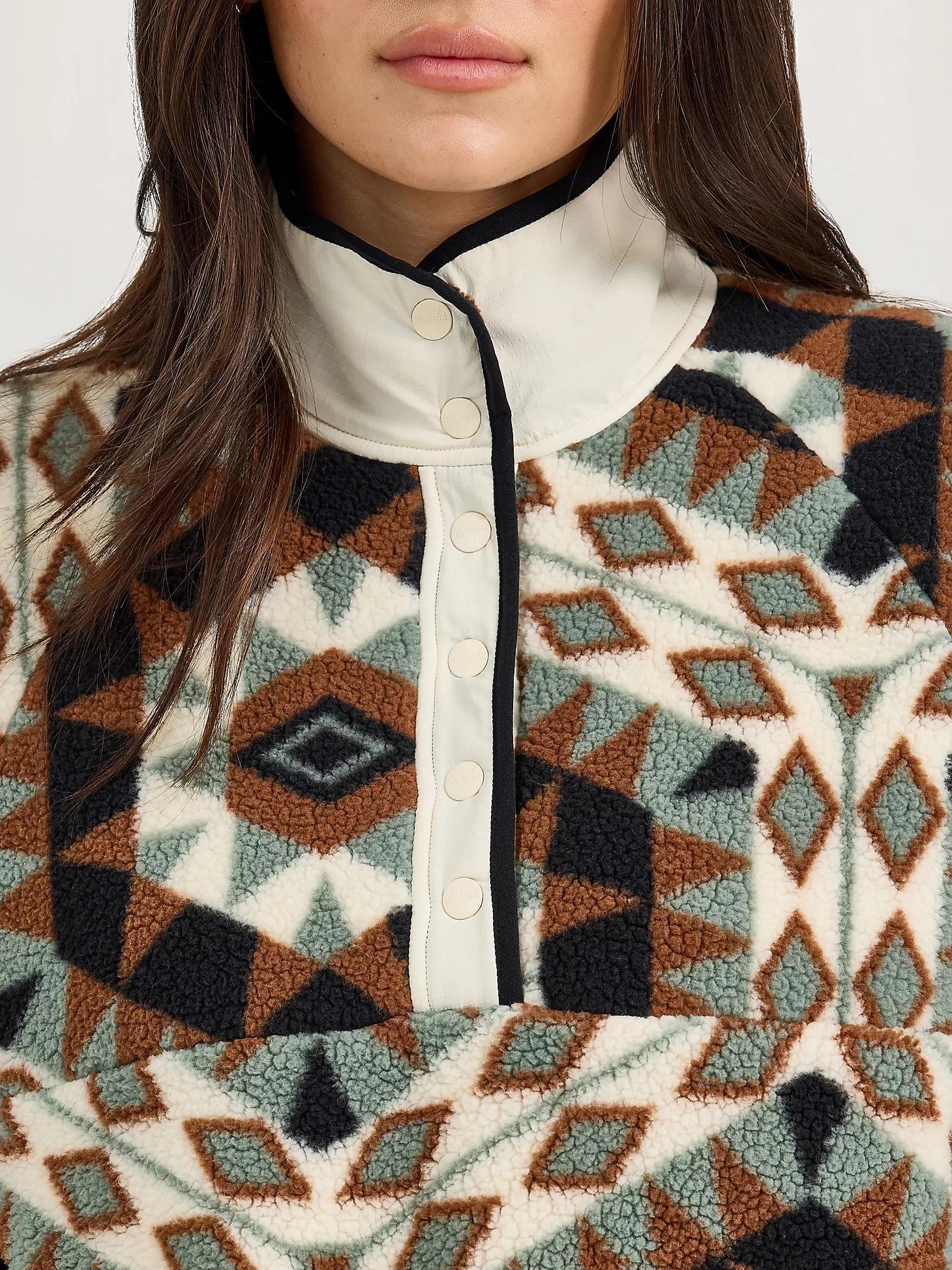 Women's Wrangler Retro® Half-Snap Sherpa Pullover Product Image