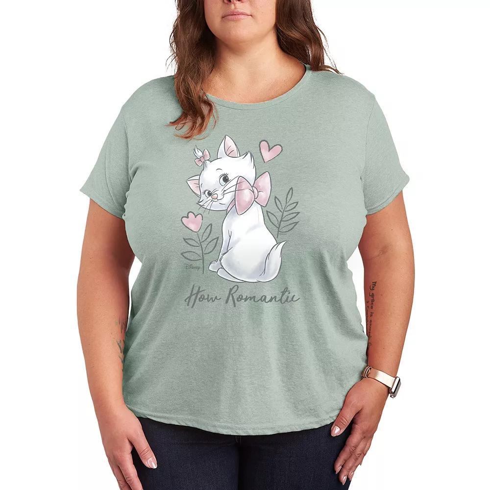Disney's The Aristocats Marie Plus Romantic Graphic Tee, Women's,  Product Image