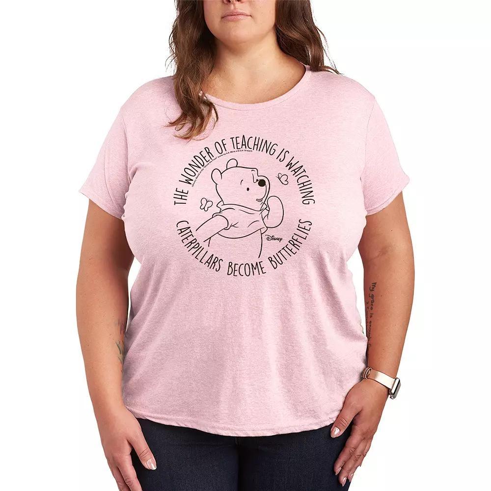 Disney's Winnie The Pooh Teaching Graphic Tee, Women's,  Product Image