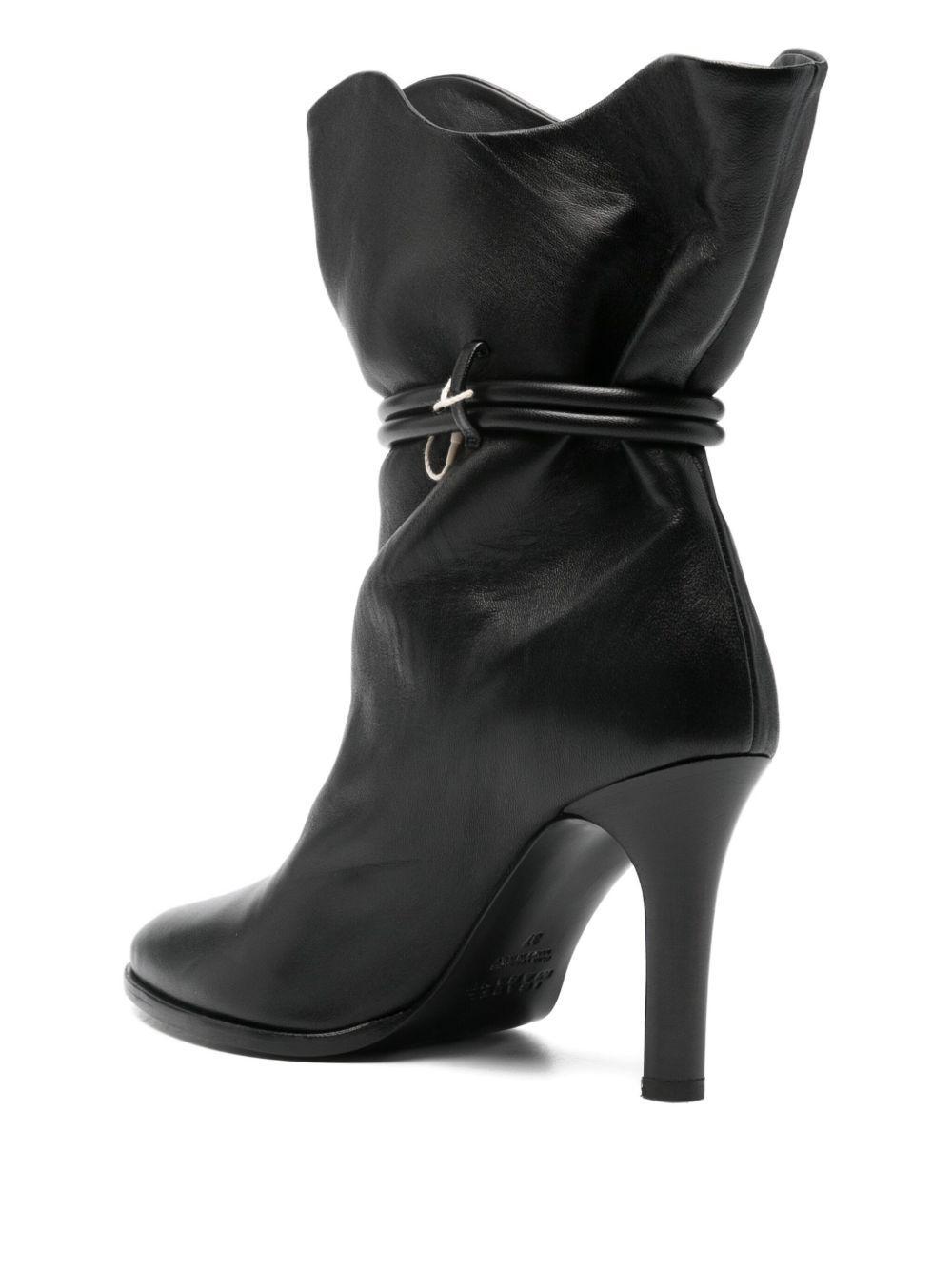 ankle leather boots Product Image