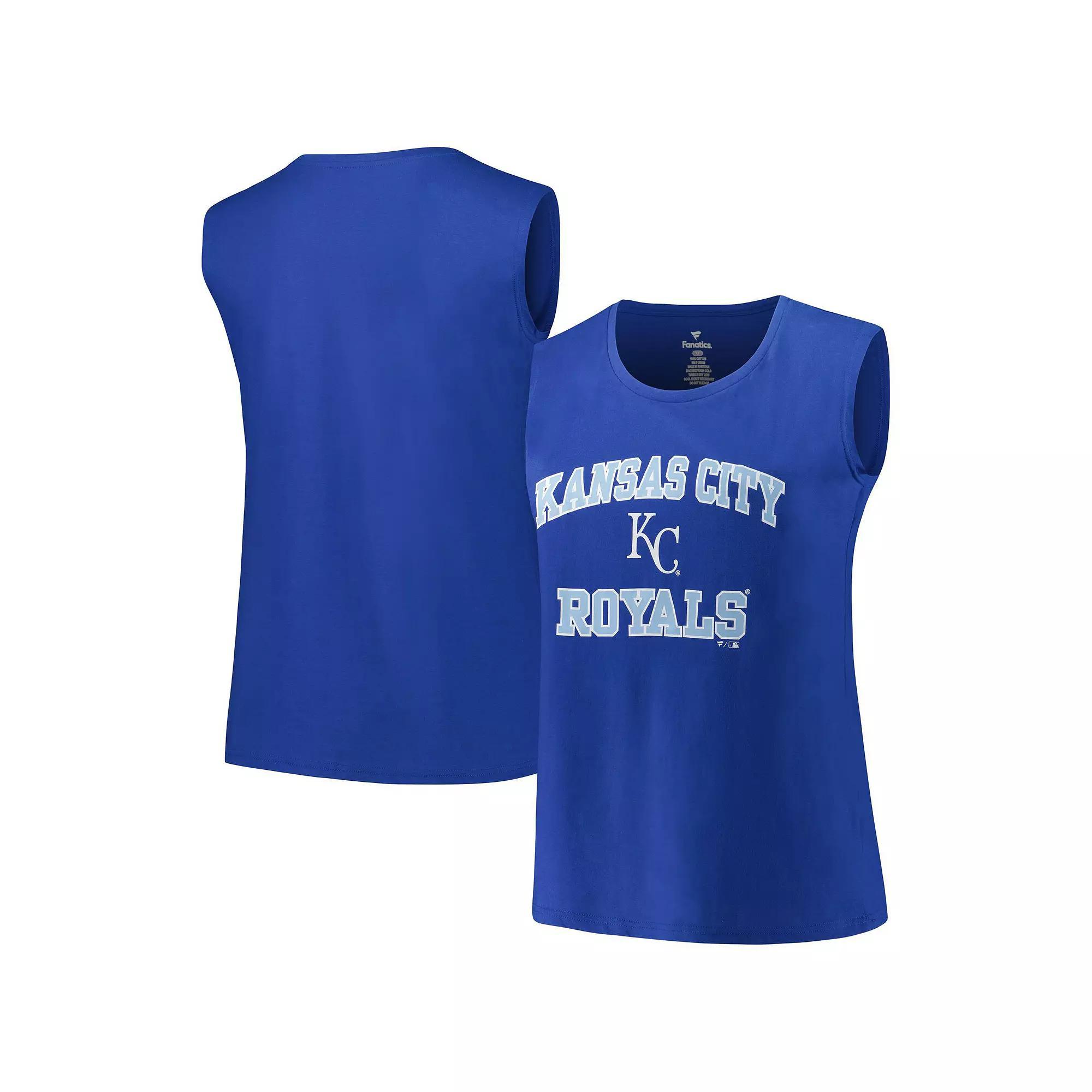 Women's Profile Royal Kansas City Royals Plus Size Tank Top, Size: 3XL, Blue Product Image